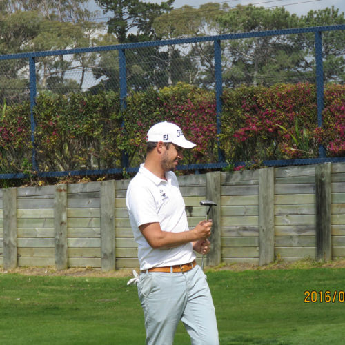 Nick on 18th at Pupuke